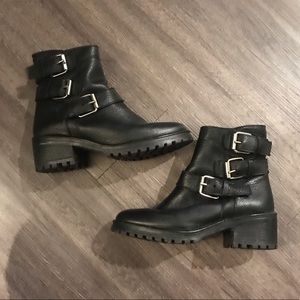 Steve Madden Real Leather Booties